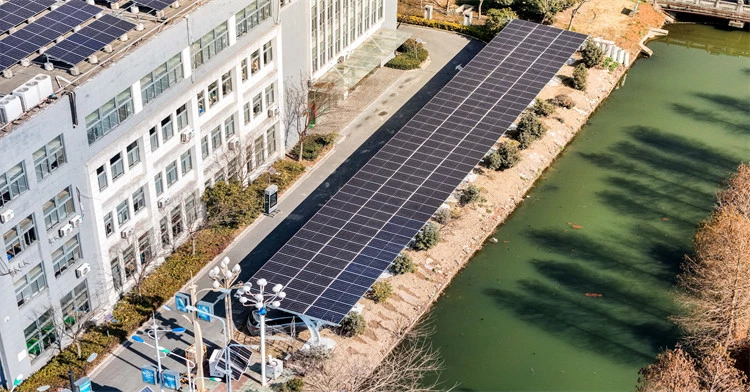 KENK EU C&I PV + storage container integration including 40ft ESS and containerized PV station