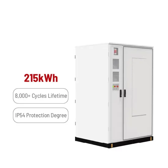 Containerized energy storage cabinet size standard
